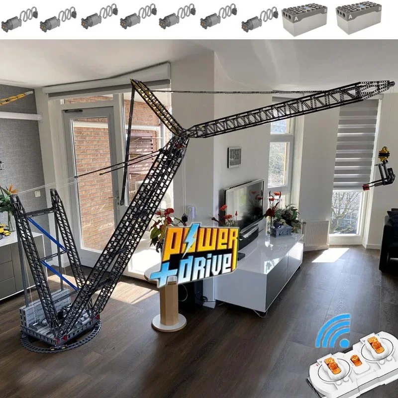 NEW MOC-73532 SGC-250 high difficulty giant disc Crane Remote Control Building Blocks Model Bricks Kids DIY Toys Birthday Gifts
NEW MOC-73532 SGC-250 high difficulty giant disc Crane Remote Control Building Blocks Model Bricks Kids DIY Toys Birthday Gifts