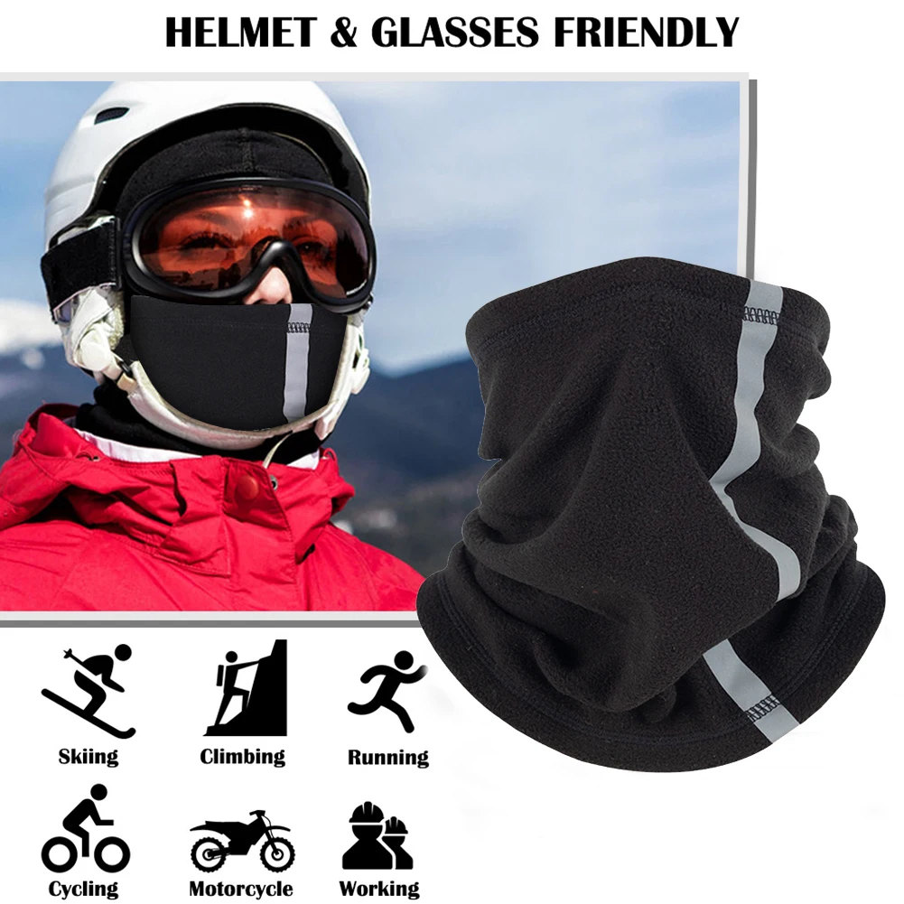 Fleece Neck Warmer Winter Neck Buff Windproof Tube Scarf for Men Bandana Mask Soft Half Face Cover for Outdoor Motocycle Cycling
Fleece Neck Warmer Winter Neck Buff Windproof Tube Scarf for Men Bandana Mask Soft Half Face Cover for Outdoor Motocycle Cycling