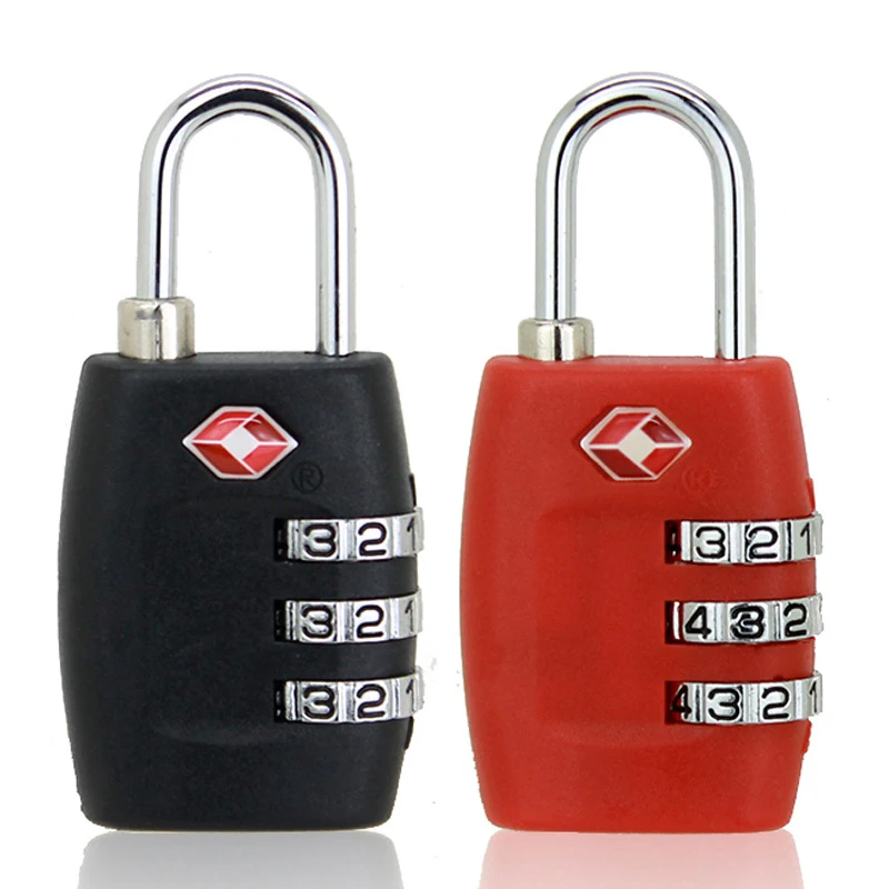 

TSA Locks Smart 3 Position Resettable Combination Lock For Travel Luggage Suitcase Anti-theft Code Padlock Customs Password Lock