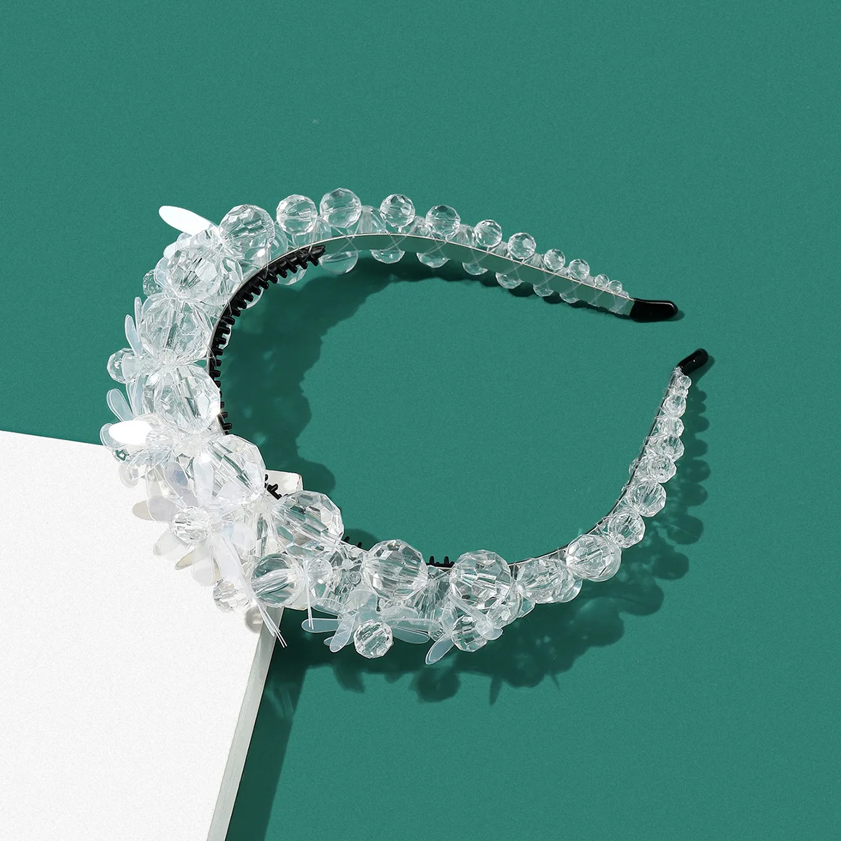 Newly Crystal Flowers Hair Loop Girl's Bangs Fixed Hair Styling Headdress Hair Accessories For Wedding Party Photography
Newly Crystal Flowers Hair Loop Girl's Bangs Fixed Hair Styling Headdress Hair Accessories For Wedding Party Photography