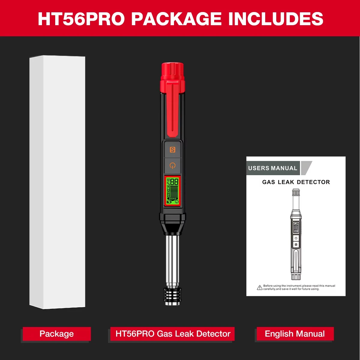 Портативный газоанализатор HABOTEST HT56
Портативный газоанализатор HABOTEST HT56