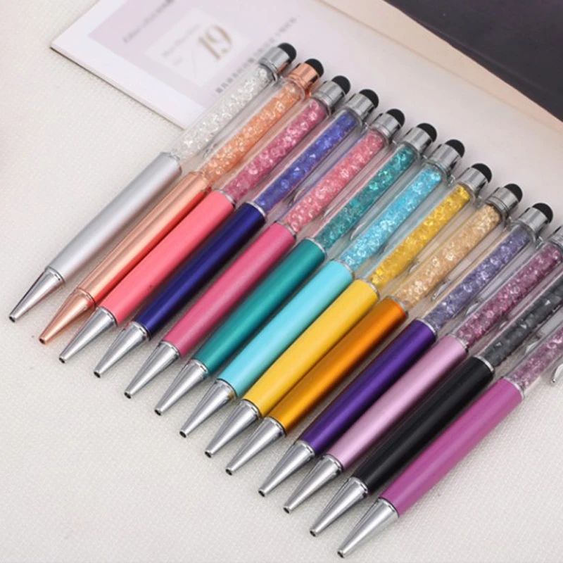 12 Pcs 2 In 1 Crystal Stylus Pen Ballpoint Pens Ballpen Crystal Touch Screen Pen Capacitive Screen Stationery Office Writing Pen
12 Pcs 2 In 1 Crystal Stylus Pen Ballpoint Pens Ballpen Crystal Touch Screen Pen Capacitive Screen Stationery Office Writing Pen