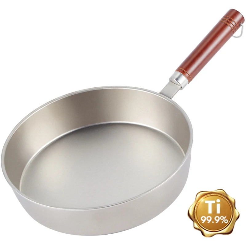 28cm Pure Titanium Frying Pan,Anti-scald wood handle,Kitchen Cookware,Non Stick Frying pan for Gas and Induction Cooktops
28cm Pure Titanium Frying Pan,Anti-scald wood handle,Kitchen Cookware,Non Stick Frying pan for Gas and Induction Cooktops