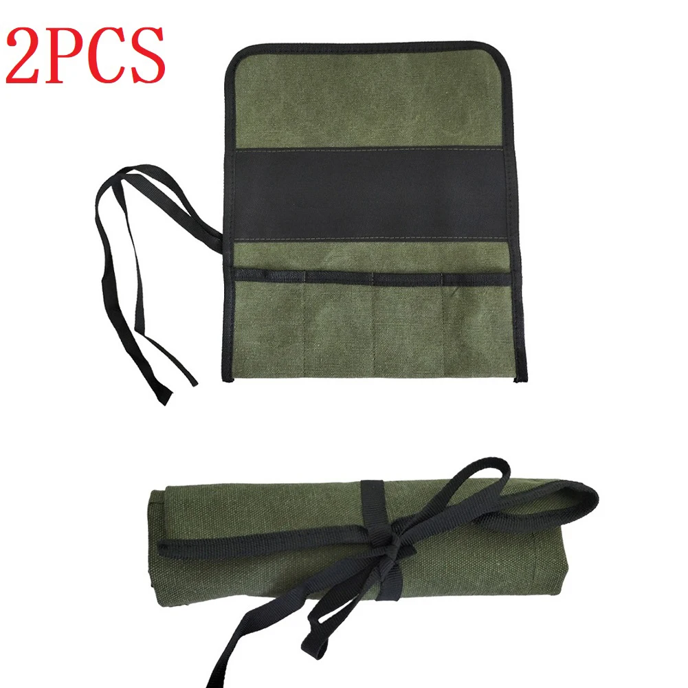 2PCS Tool Storage Bag Multiple Pockets Multi-Purpose Roll Up Pouch Hanging Tool Bag For Wrench Hand Tools Organizer Carpentry
2PCS Tool Storage Bag Multiple Pockets Multi-Purpose Roll Up Pouch Hanging Tool Bag For Wrench Hand Tools Organizer Carpentry
