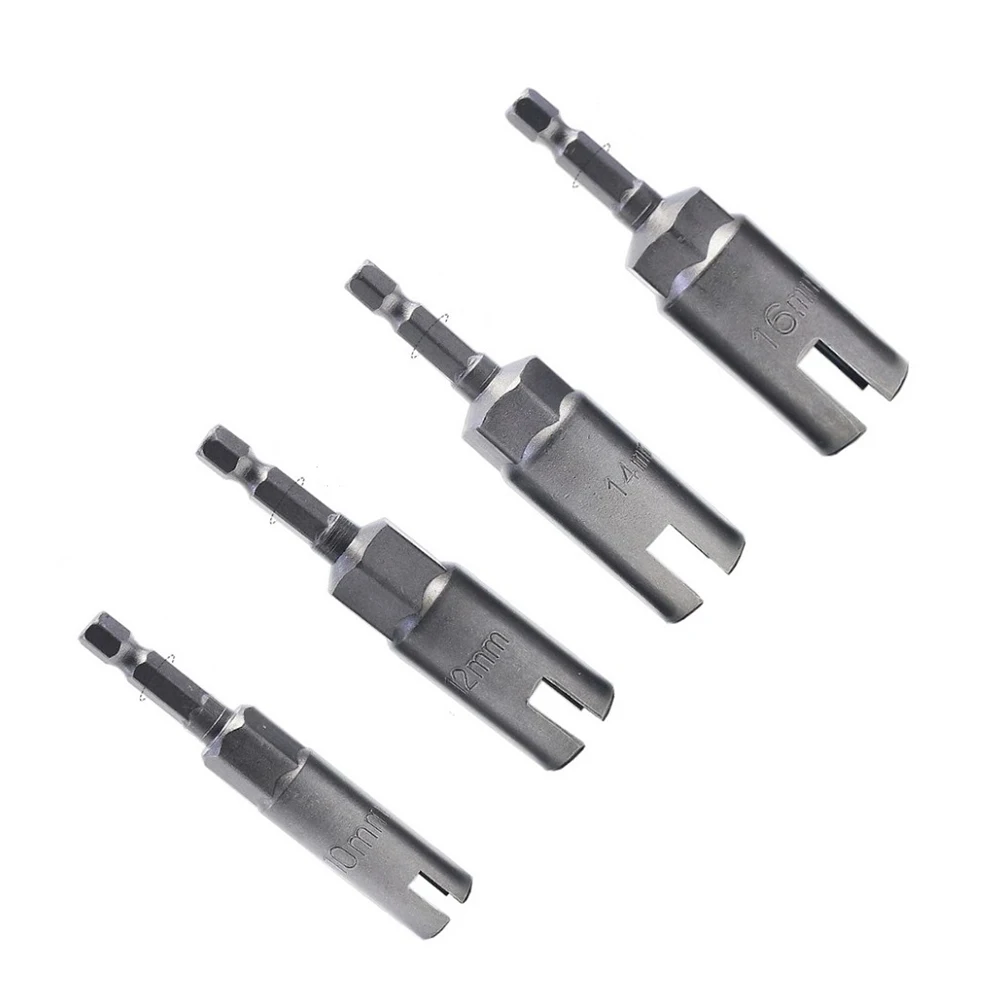 4Pcs 1/4 Inch Butterfly Bolt Socket Chrome Vanadium Steel 10/12/14/16mm Socket Wrenches Electric Screwdriver Accessories
4Pcs 1/4 Inch Butterfly Bolt Socket Chrome Vanadium Steel 10/12/14/16mm Socket Wrenches Electric Screwdriver Accessories