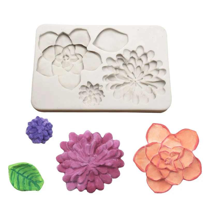 3D Succulents Fondant Mold Silicone Chocolate Candy Resin Mold for Christmas Birthday Party Cake Decoration Cupcake Durable Gift
3D Succulents Fondant Mold Silicone Chocolate Candy Resin Mold for Christmas Birthday Party Cake Decoration Cupcake Durable Gift