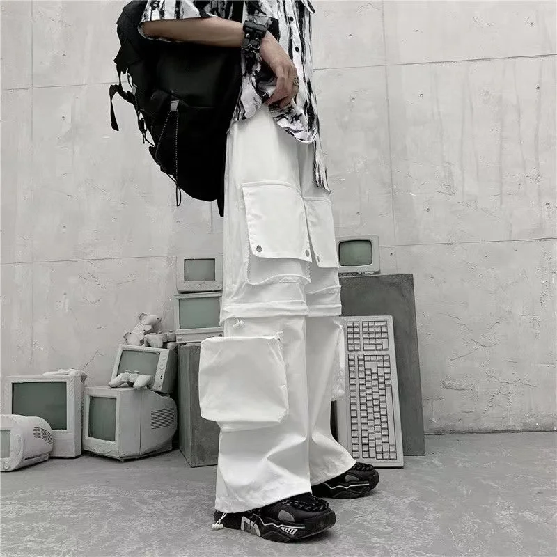 Baggy Cargo Pants Women Jogger Grunge Y2K Streetwear Harajuku Punk Goth Detachable Wide Leg Oversized Pockets Trousers Female
Baggy Cargo Pants Women Jogger Grunge Y2K Streetwear Harajuku Punk Goth Detachable Wide Leg Oversized Pockets Trousers Female