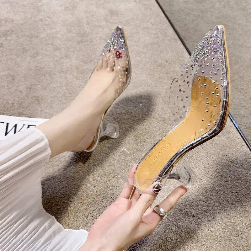 BKQU – sandales à bout pointu pour femmes, nouvelle collection d'été, mode européenne et américaine, Baotou, strass,
BKQU – sandales à bout pointu pour femmes, nouvelle collection d'été, mode européenne et américaine, Baotou, strass,