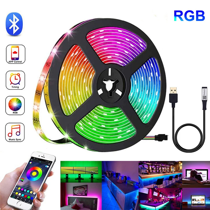 Светодиодная лампа 10 м 5050RGB с Bluetooth, управление приложением, цветной Жесткий Чехол для комнаты, игровой комнаты, украшение подсветки телевизора
Светодиодная лампа 10 м 5050RGB с Bluetooth, управление приложением, цветной Жесткий Чехол для комнаты, игровой комнаты, украшение подсветки телевизора