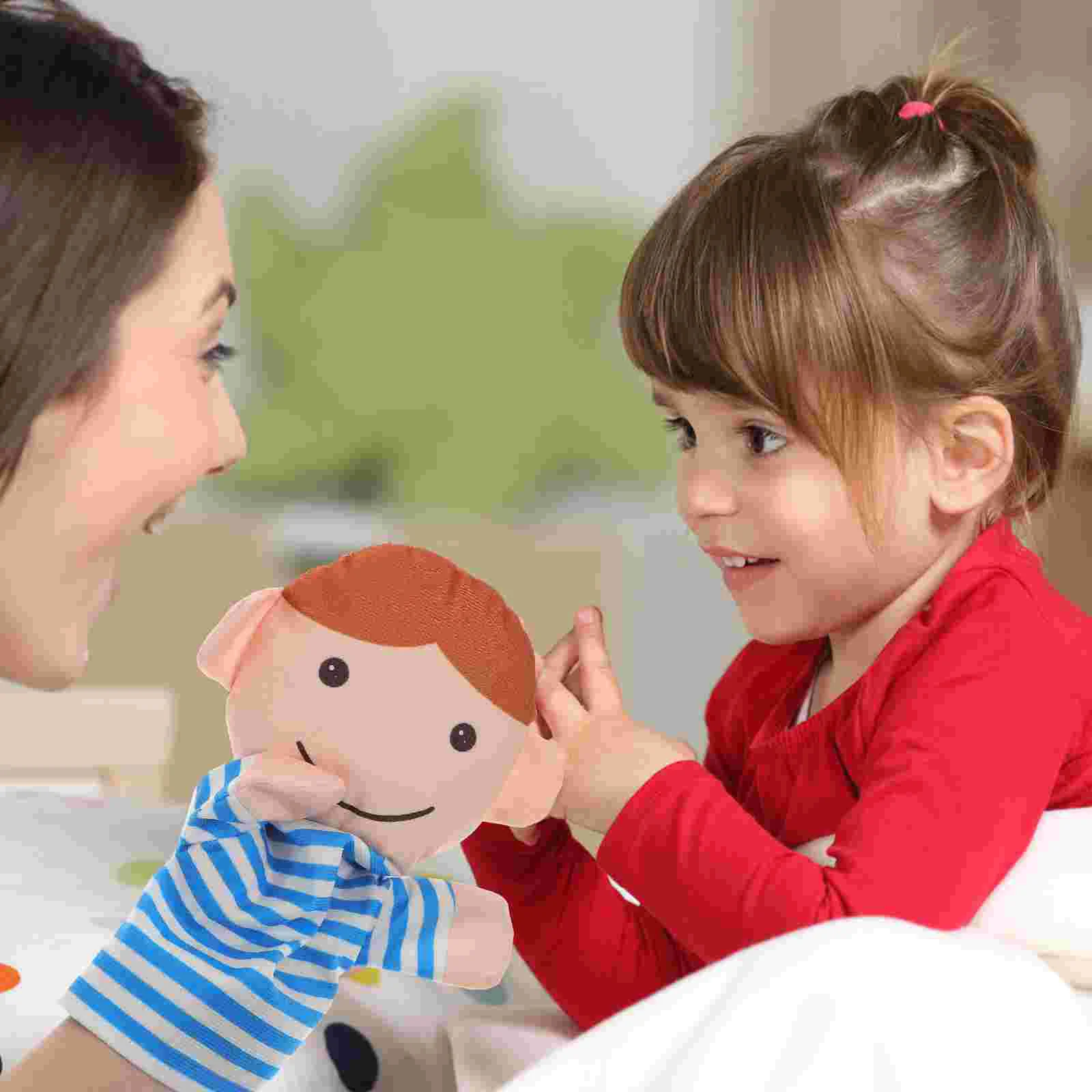 4 Pcs Family Hand Puppet Puppets Plush Aldult Toddlers Cloth Children Educational Toys 3+ Year Old
4 Pcs Family Hand Puppet Puppets Plush Aldult Toddlers Cloth Children Educational Toys 3+ Year Old