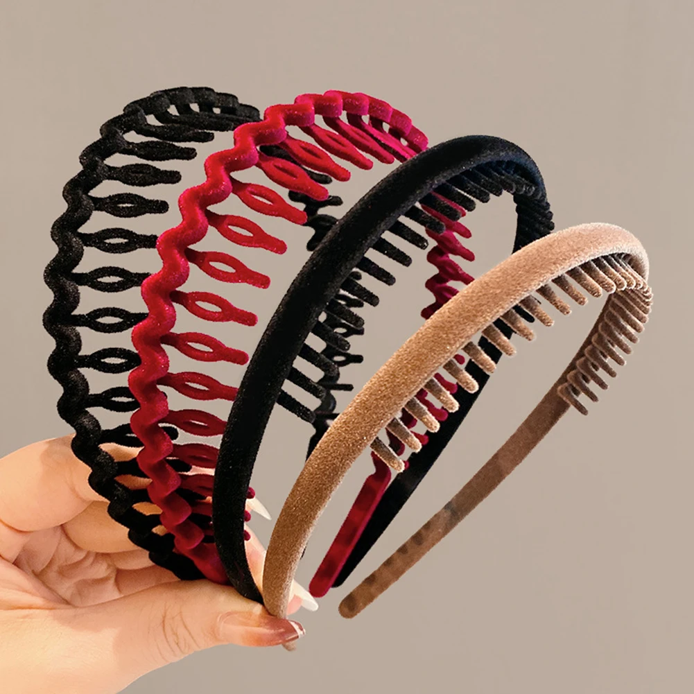 Hair Accessory Girls Flocked Covered Hairband With Tooth Hair Kids Headband For Children Solid Hair Band DIY Headband Head Hoop
Hair Accessory Girls Flocked Covered Hairband With Tooth Hair Kids Headband For Children Solid Hair Band DIY Headband Head Hoop