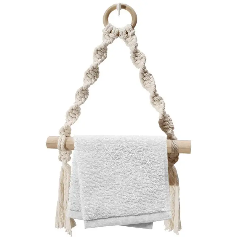 Bohemian Style Toilet Paper Holder Wall-Mounted Tissue Roll Storage Holder Punch-free Roll Paper Holder For Home And Bathroom
Bohemian Style Toilet Paper Holder Wall-Mounted Tissue Roll Storage Holder Punch-free Roll Paper Holder For Home And Bathroom