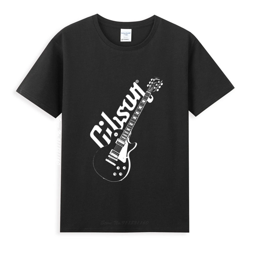 Vintage Gibson Les Paul Guitar Logo Classic Black T-Shirt Newest Summer Men's Short Sleeve Popular Tees Shirt Tops
Vintage Gibson Les Paul Guitar Logo Classic Black T-Shirt Newest Summer Men's Short Sleeve Popular Tees Shirt Tops