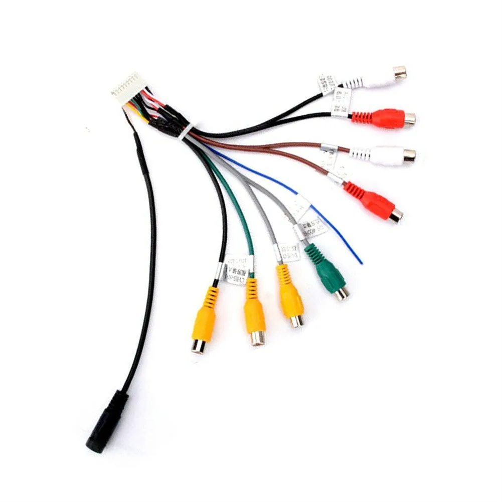 Car 20 Pin Plug RCA Cable Stereo Radio RCA Output Wire Aux-in Adapter Cable + MIC Universal Auto Electronics Accessories
Car 20 Pin Plug RCA Cable Stereo Radio RCA Output Wire Aux-in Adapter Cable + MIC Universal Auto Electronics Accessories