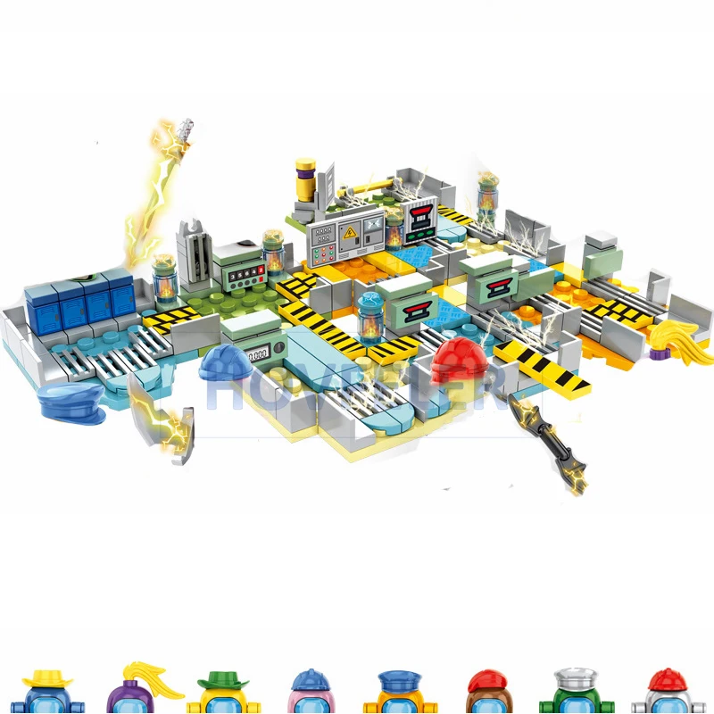 379Pcs Space Combat Base Capsule Alien Among Game Building Blocks Doll Model Bricks Kids Kits Gift for Children
379Pcs Space Combat Base Capsule Alien Among Game Building Blocks Doll Model Bricks Kids Kits Gift for Children