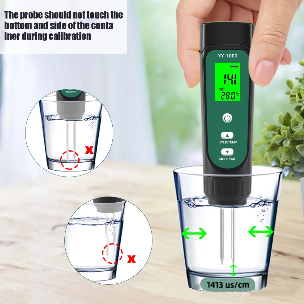 Soil Tester 3-in-1 Soil Humidity Temperature Detector Portable Detachable Probe Potted Gardening Agricultural Measuring Tool
Soil Tester 3-in-1 Soil Humidity Temperature Detector Portable Detachable Probe Potted Gardening Agricultural Measuring Tool