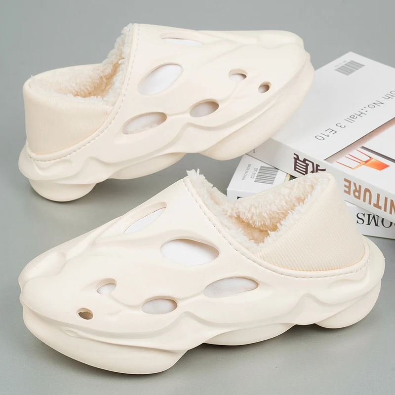Winter Men Women Slippers Comfortable Wrapped Warm Furry Slippers Fluffy Indoor Home Cotton Shoes Casual Fur Slides Plush Clogs
Winter Men Women Slippers Comfortable Wrapped Warm Furry Slippers Fluffy Indoor Home Cotton Shoes Casual Fur Slides Plush Clogs