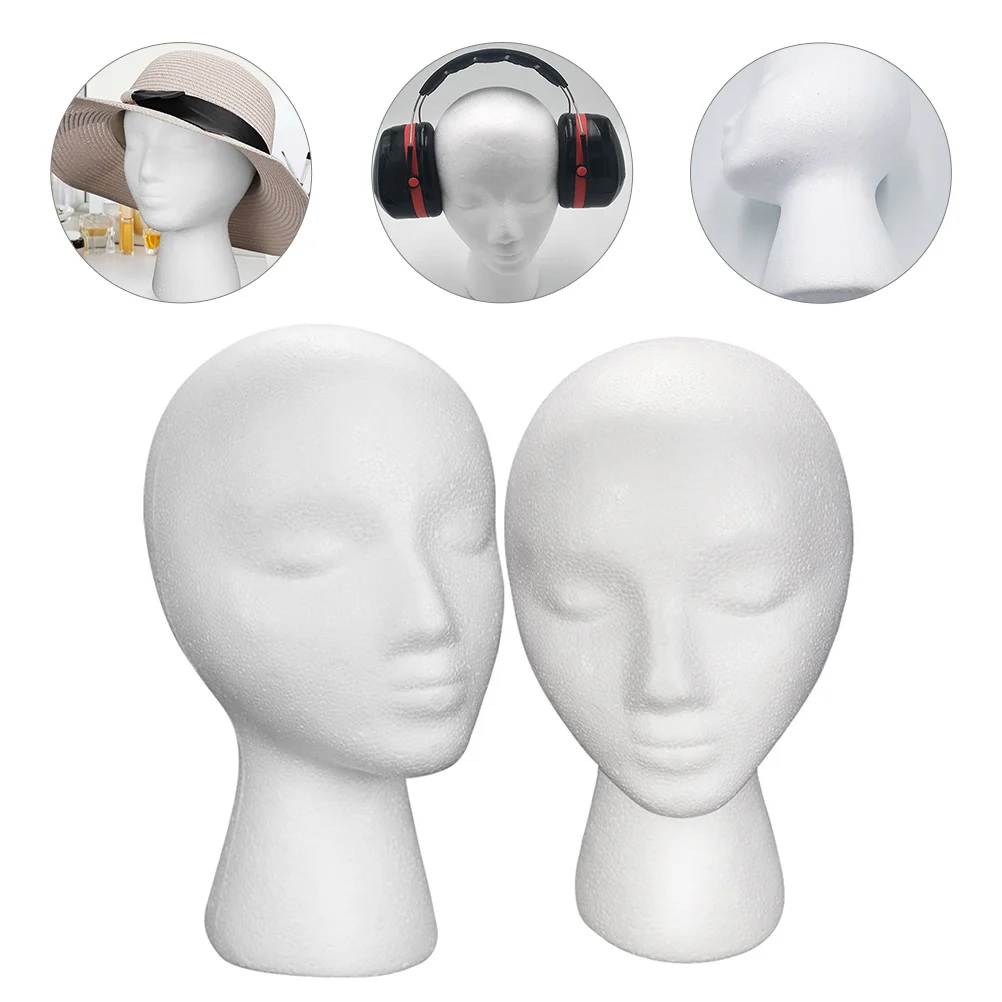Head Mannequinstand Display Model Hat Femalewigs Making Manikin Block Heads Headphone Headset Styrofoam Foamheadband Rack 
Head Mannequinstand Display Model Hat Femalewigs Making Manikin Block Heads Headphone Headset Styrofoam Foamheadband Rack