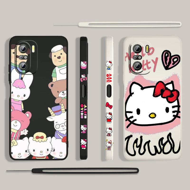 Anime Hello Kitty Cute For Xiaomi Redmi K50 Gaming 10X 9 9A 9T 9AT 8 8A 7 6A 5A 4X Pro 4G 5G Liquid Left Rope Phone Case Fundas
Anime Hello Kitty Cute For Xiaomi Redmi K50 Gaming 10X 9 9A 9T 9AT 8 8A 7 6A 5A 4X Pro 4G 5G Liquid Left Rope Phone Case Fundas