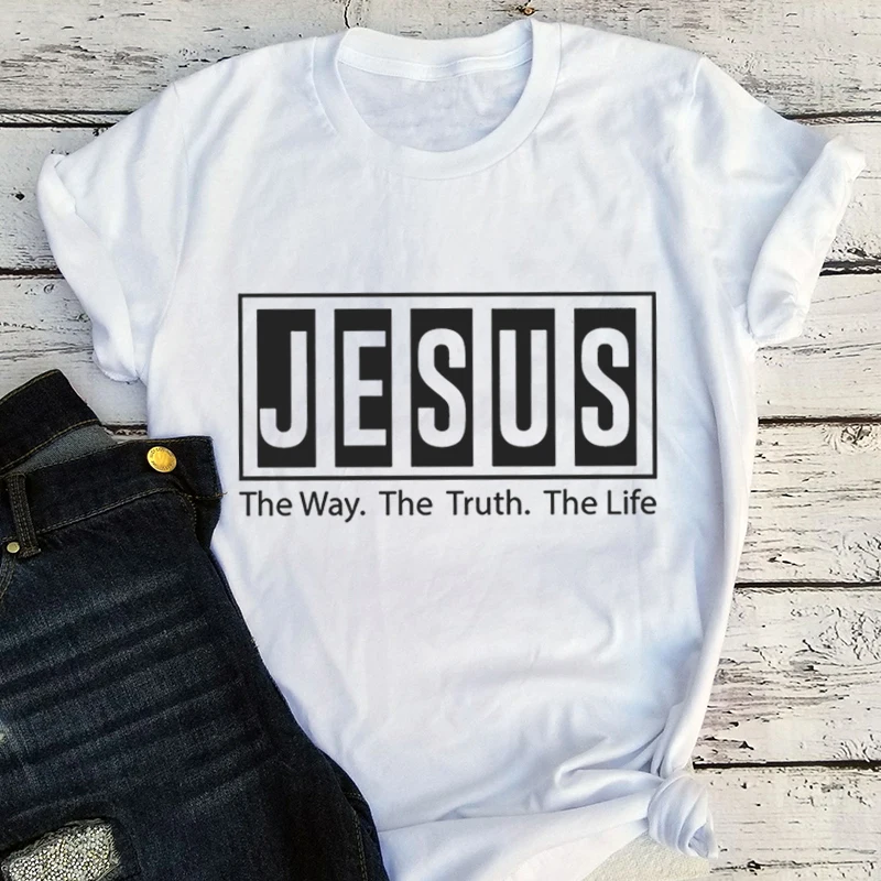 Женская винтажная рубашка в стиле Харадзюку с изображением Иисуса
Женская винтажная рубашка в стиле Харадзюку с изображением Иисуса