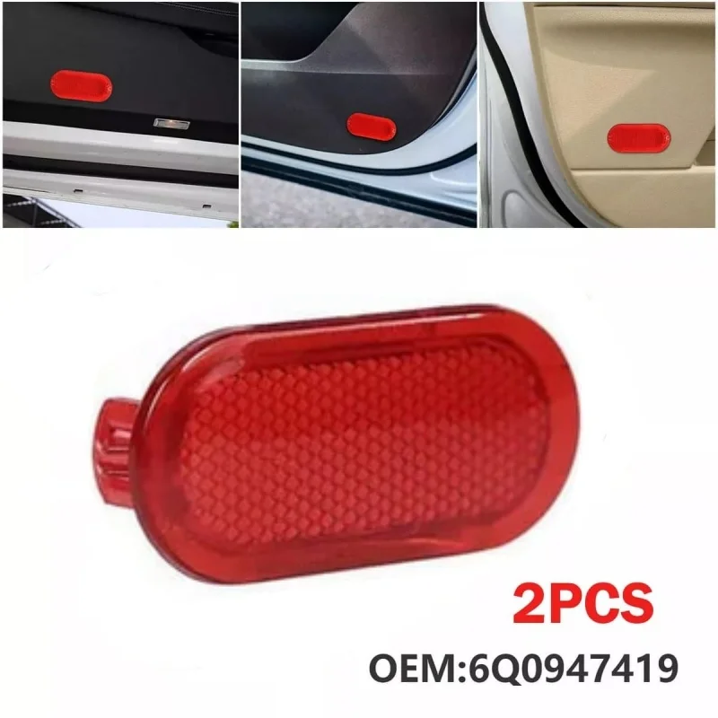 2 шт. красный отражатель панели отделки двери автомобиля для Beetle Caddy Polo Touran 02-16 пластик 70x30 мм подходит для VW Caddy 2004-2015 6Q 0947419 
2 шт. красный отражатель панели отделки двери автомобиля для Beetle Caddy Polo Touran 02-16 пластик 70x30 мм подходит для VW Caddy 2004-2015 6Q 0947419