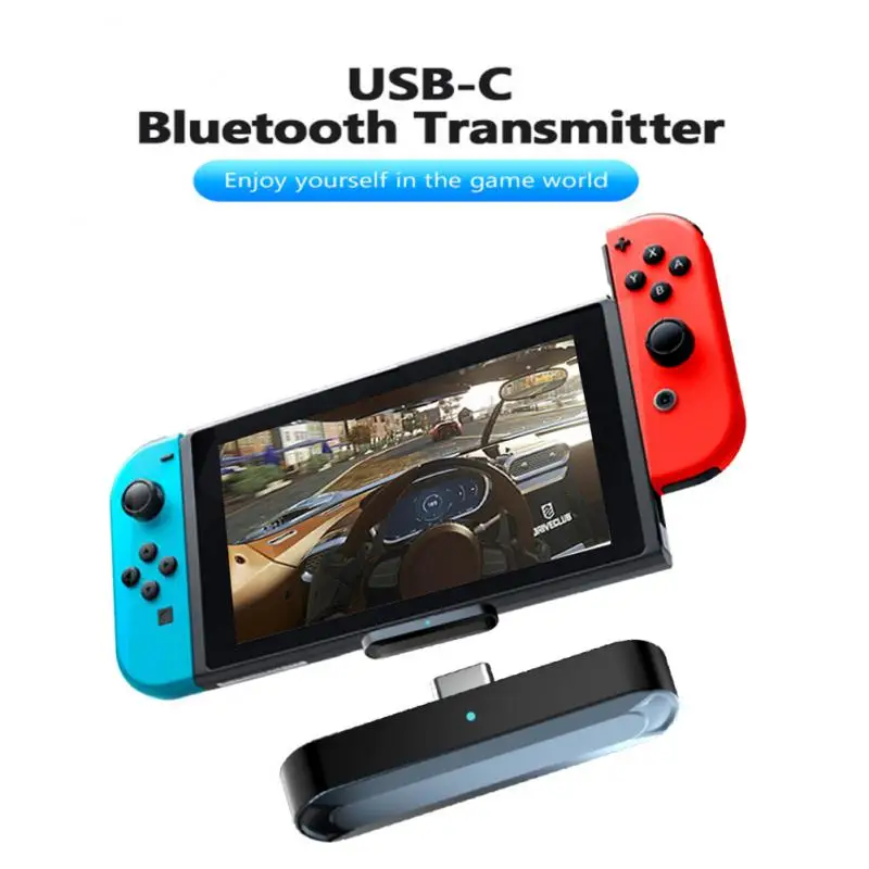 В декабре Новый Bluetooth-адаптер передатчика BT5.1 для игрового автомата Switch подходит для PS4 компьютера ТВ типа C. 
В декабре Новый Bluetooth-адаптер передатчика BT5.1 для игрового автомата Switch подходит для PS4 компьютера ТВ типа C.