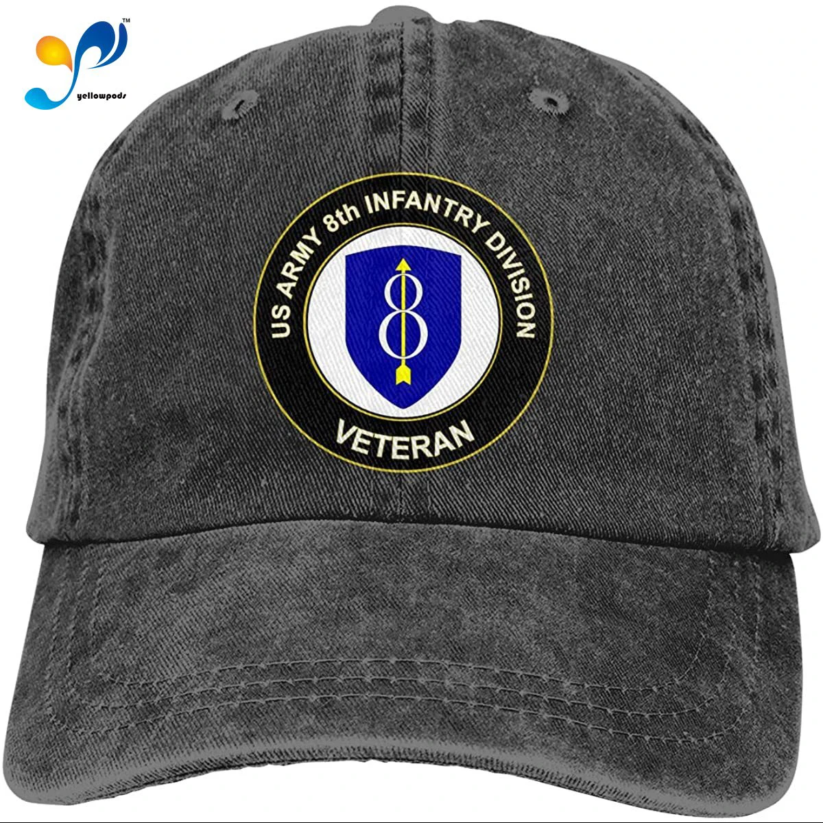 US Army 8th Infantry Division Veteran Dad Hat Denim Baseball Cap Adjustable Trucker Unisex Style Headwear
US Army 8th Infantry Division Veteran Dad Hat Denim Baseball Cap Adjustable Trucker Unisex Style Headwear
