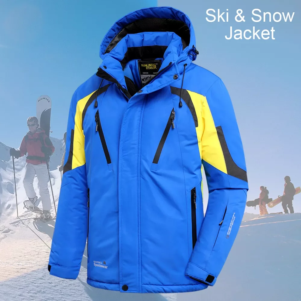 Men Winter New Outdoor Jet Ski Premium Snow Warm Parkas Jacket Coat Men Outwear Casual Hooded Waterproof Thick Fleece Parka Men
Men Winter New Outdoor Jet Ski Premium Snow Warm Parkas Jacket Coat Men Outwear Casual Hooded Waterproof Thick Fleece Parka Men