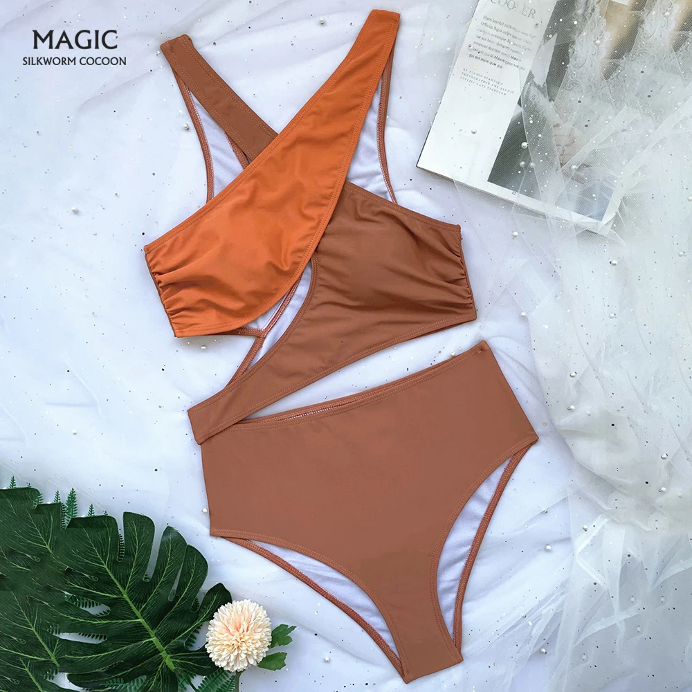 Sexy One Piece Swimsuit Women One Shoulder Swimwear Female Backless Monokini High Cut Bathing Swim Suit Beahwear Bathing Suits
Sexy One Piece Swimsuit Women One Shoulder Swimwear Female Backless Monokini High Cut Bathing Swim Suit Beahwear Bathing Suits