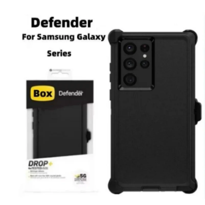 New With Clip For Otter Mechanical Type Defender Series Box For Samsung S20 Ultra S21 Case S22Plus s23 ultra With Package
New With Clip For Otter Mechanical Type Defender Series Box For Samsung S20 Ultra S21 Case S22Plus s23 ultra With Package