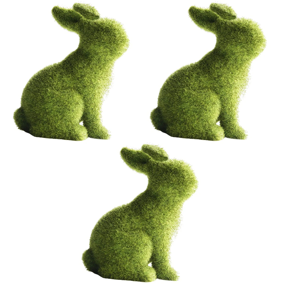 3x Simulation Rabbit Flocked Bunny Rabbit Rabbit Statue Moss Rabbit Rabbit Decoration for Festival Home
3x Simulation Rabbit Flocked Bunny Rabbit Rabbit Statue Moss Rabbit Rabbit Decoration for Festival Home