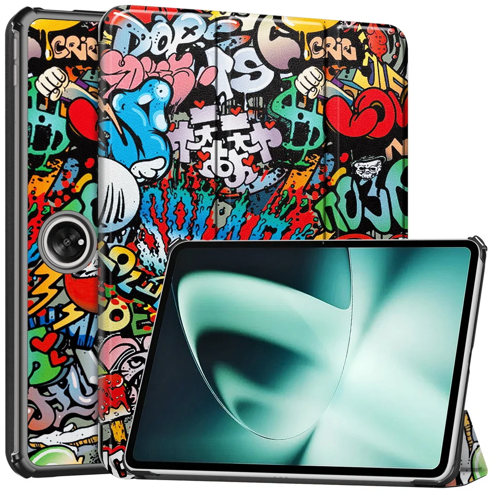 For OPPO Pad 2 Case Painted Smart Leather Hard Cover for Coque Oneplus Pad Tablet Case For Funda OPPO Pad2 11.61 Inch
For OPPO Pad 2 Case Painted Smart Leather Hard Cover for Coque Oneplus Pad Tablet Case For Funda OPPO Pad2 11.61 Inch