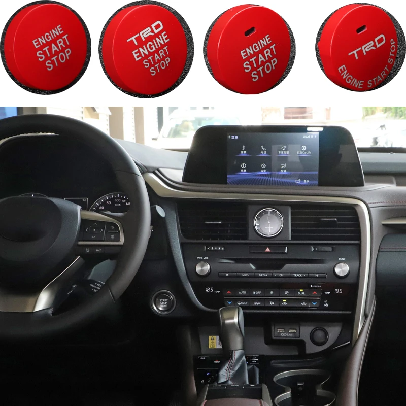 1PCS ABS Red Car Engine Start Stop Switch Cover For Lexus RX NX UX CT ES New Ignition Button Automobile Interior TRD Accessories
1PCS ABS Red Car Engine Start Stop Switch Cover For Lexus RX NX UX CT ES New Ignition Button Automobile Interior TRD Accessories