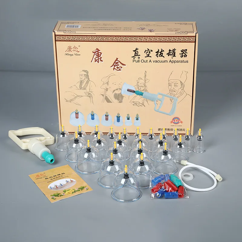 24pcs Chinese-Style Vacuum Cupping Kit For Cans And Cups Vacuum Equipment Body Therapy Relaxation Massager Curve Suction Pump
24pcs Chinese-Style Vacuum Cupping Kit For Cans And Cups Vacuum Equipment Body Therapy Relaxation Massager Curve Suction Pump