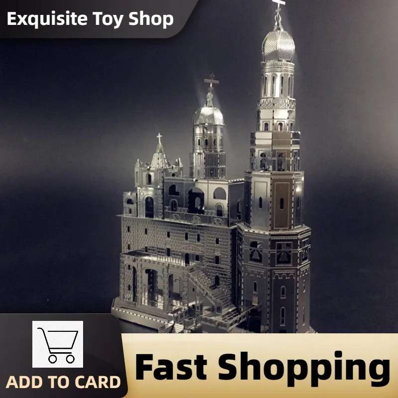 

NANYUAN 3D metal puzzle Ivan The Great Bell Tower DIY Assemble Model Kits Laser Cut Jigsaw toy gift for children