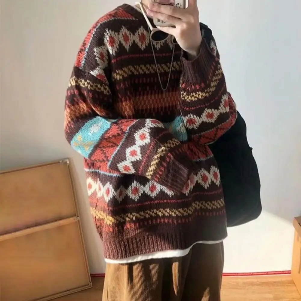 Rich Color Stylish O Neck Elastic Spring Sweater Knitting Men Autumn Sweater Colorful for Home
Rich Color Stylish O Neck Elastic Spring Sweater Knitting Men Autumn Sweater Colorful for Home