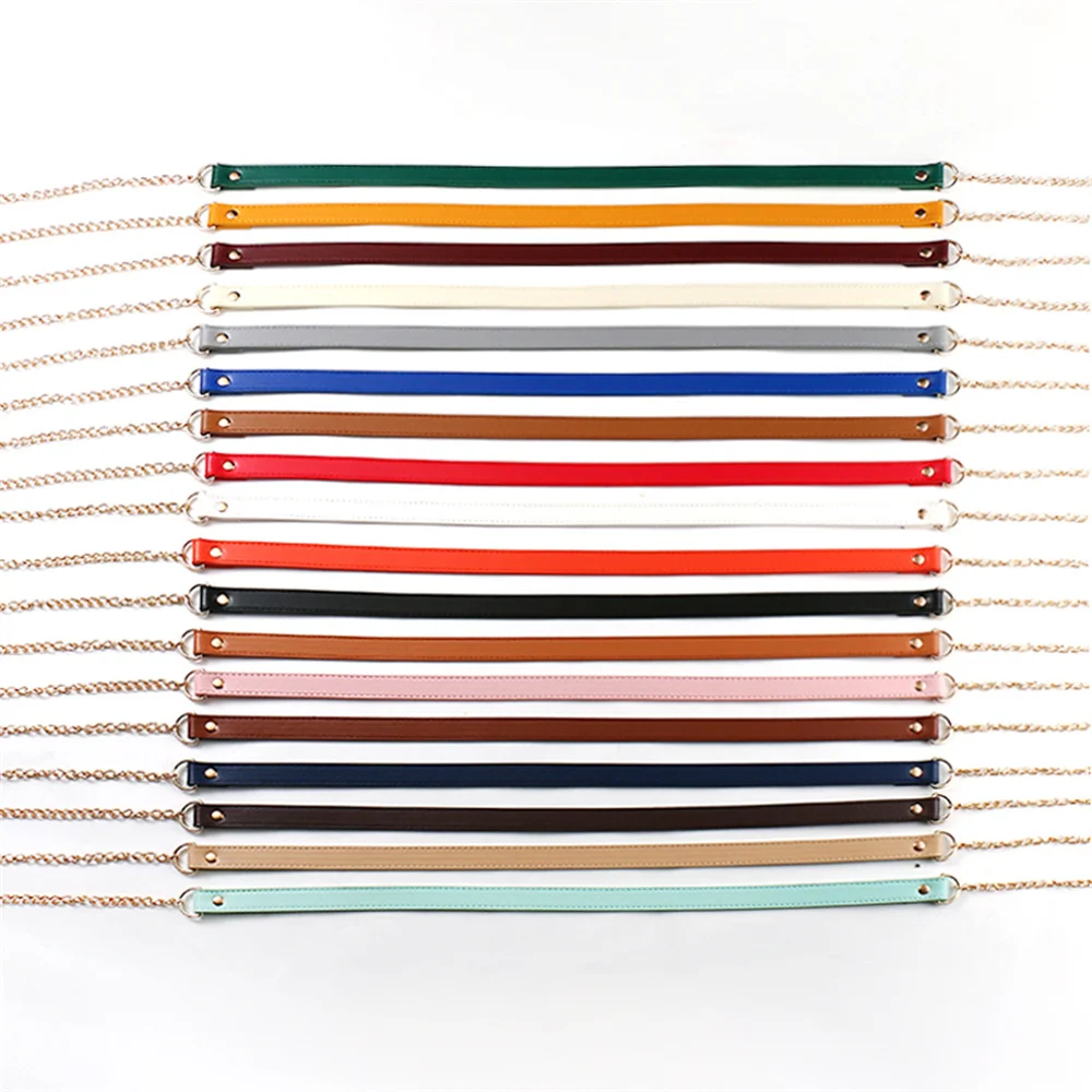 120cm Metal Chain Handbag Accessories Ultra-thin Bag Chain Shoulder Strap Splicing Durable Bag Strap Gold Buckle Multifunction
120cm Metal Chain Handbag Accessories Ultra-thin Bag Chain Shoulder Strap Splicing Durable Bag Strap Gold Buckle Multifunction