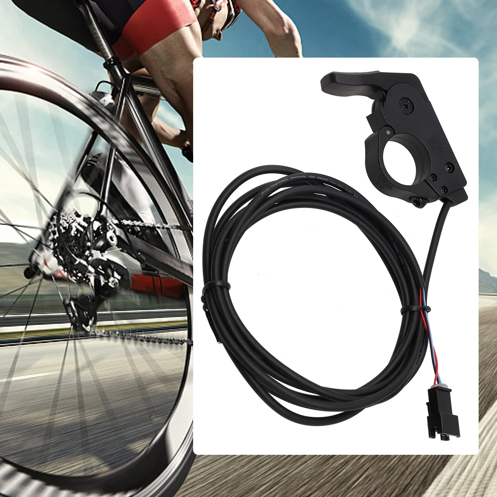 Electric Bicycle Thumb Throttle E-Bike Left Right Universal Speed Control 24-72V SM Waterproof Accelerator For 22.2mm Handlebars
Electric Bicycle Thumb Throttle E-Bike Left Right Universal Speed Control 24-72V SM Waterproof Accelerator For 22.2mm Handlebars