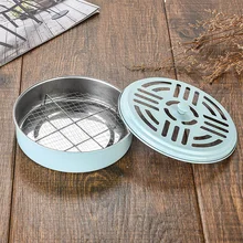 Mosquitoes Coil Holder Tray Frame Stainless Steel Round Rack Plate For Spirals Incense Insect Repellent