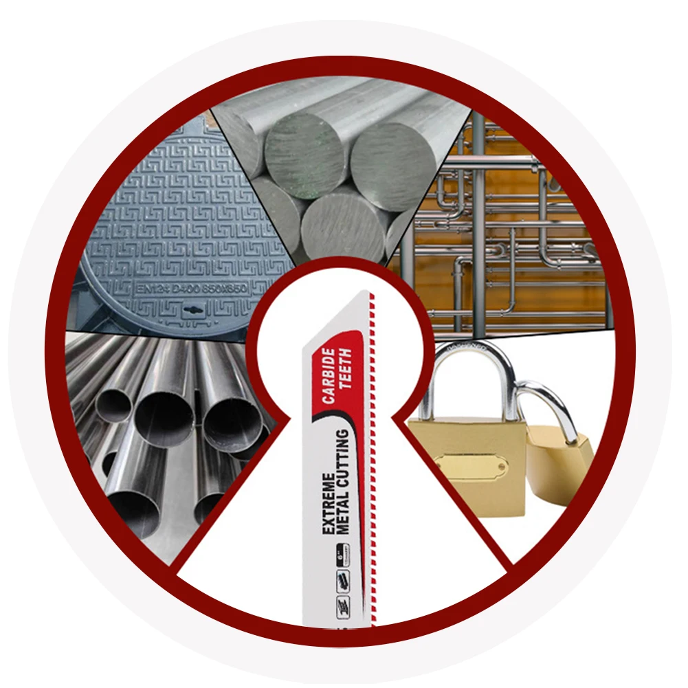 1pcs S955CHM S1155CHM Saw Blade Reciprocating Fine-tooth Alloy Metal Saw Blade For Cutting Iron Steel Steel Bar Thick Iron Pipe
1pcs S955CHM S1155CHM Saw Blade Reciprocating Fine-tooth Alloy Metal Saw Blade For Cutting Iron Steel Steel Bar Thick Iron Pipe