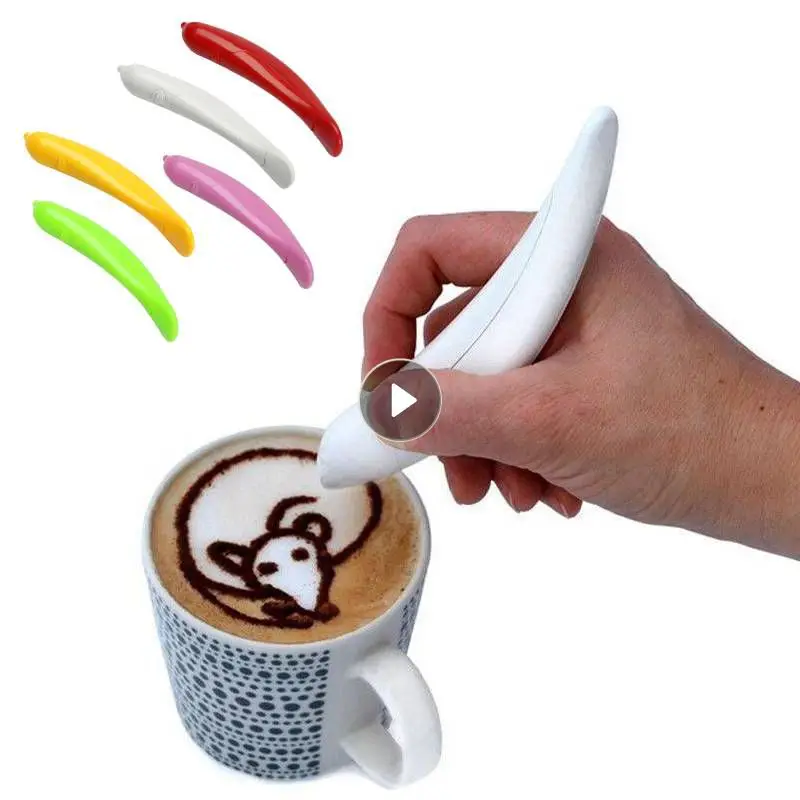 Электрическая ручка для рисования кофе, украшение для шоколада, мелом, украшение для молока, ручка для выпечки, кондитерские инструменты, ку... 
Электрическая ручка для рисования кофе, украшение для шоколада, мелом, украшение для молока, ручка для выпечки, кондитерские инструменты, ку...