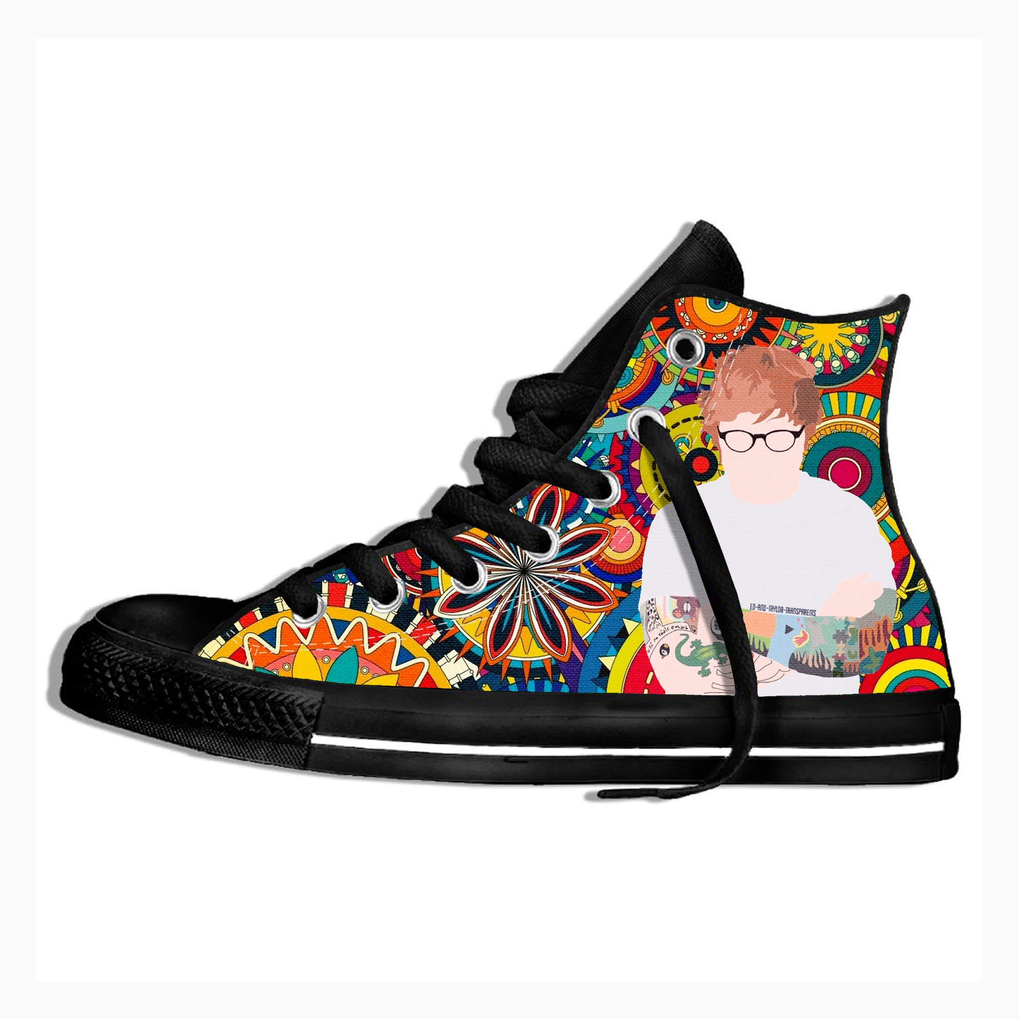 Ed Sheeran Cartoon Printed Canvas Sneakers Men Fashion Casual Vulcanized Flat Trainers Shoes High Top Sneakers Custom Shoes
Ed Sheeran Cartoon Printed Canvas Sneakers Men Fashion Casual Vulcanized Flat Trainers Shoes High Top Sneakers Custom Shoes