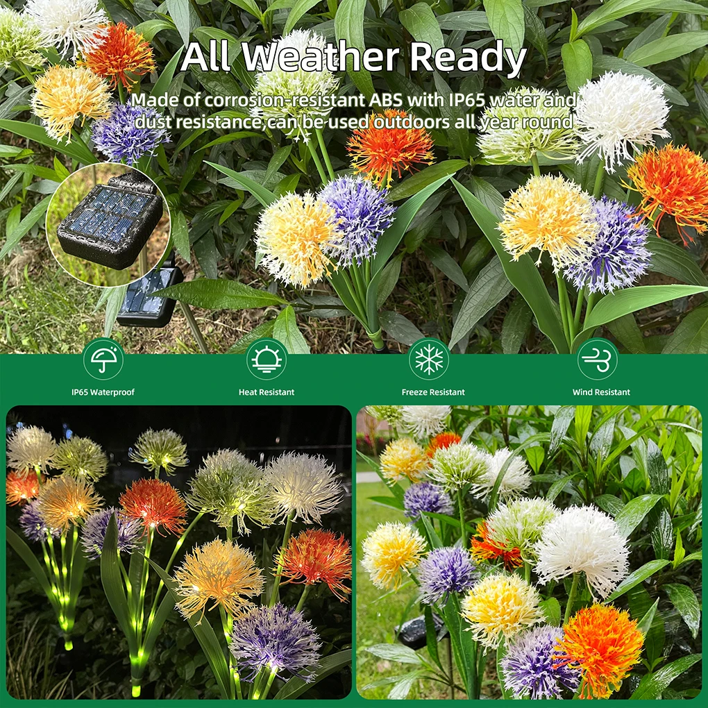 2 Pieces Solar Lights Outdoor Garden Flower Decorative Underground Lamps Wedding Waterproof Lamp Yard Lawn Path
2 Pieces Solar Lights Outdoor Garden Flower Decorative Underground Lamps Wedding Waterproof Lamp Yard Lawn Path