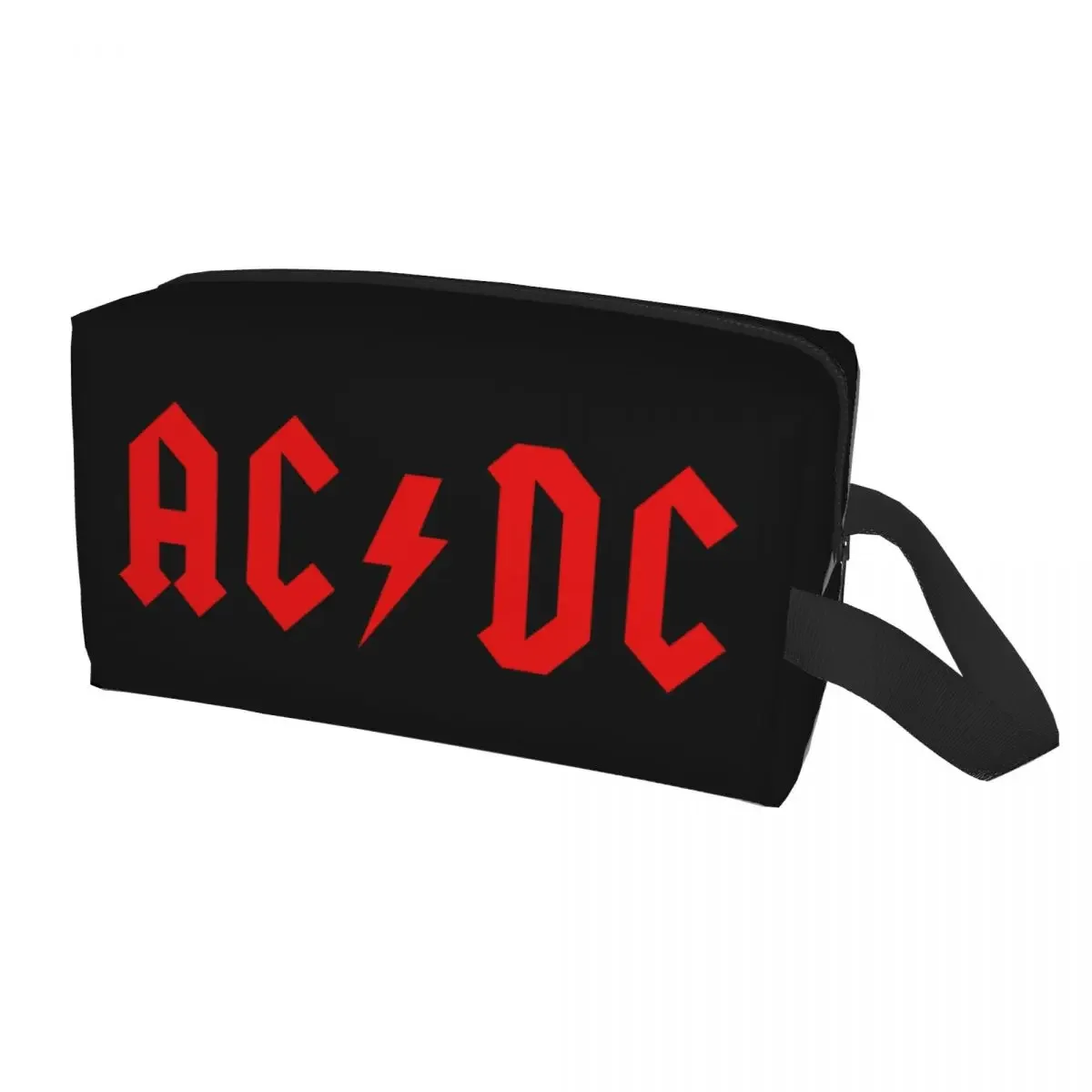 Косметичка для женщин Rock AC DC на заказ, дорожный органайзер для туалетных принадлежностей с тяжелыми металлическими ремешками, дамский набор для хранения косметики
Косметичка для женщин Rock AC DC на заказ, дорожный органайзер для туалетных принадлежностей с тяжелыми металлическими ремешками, дамский набор для хранения косметики