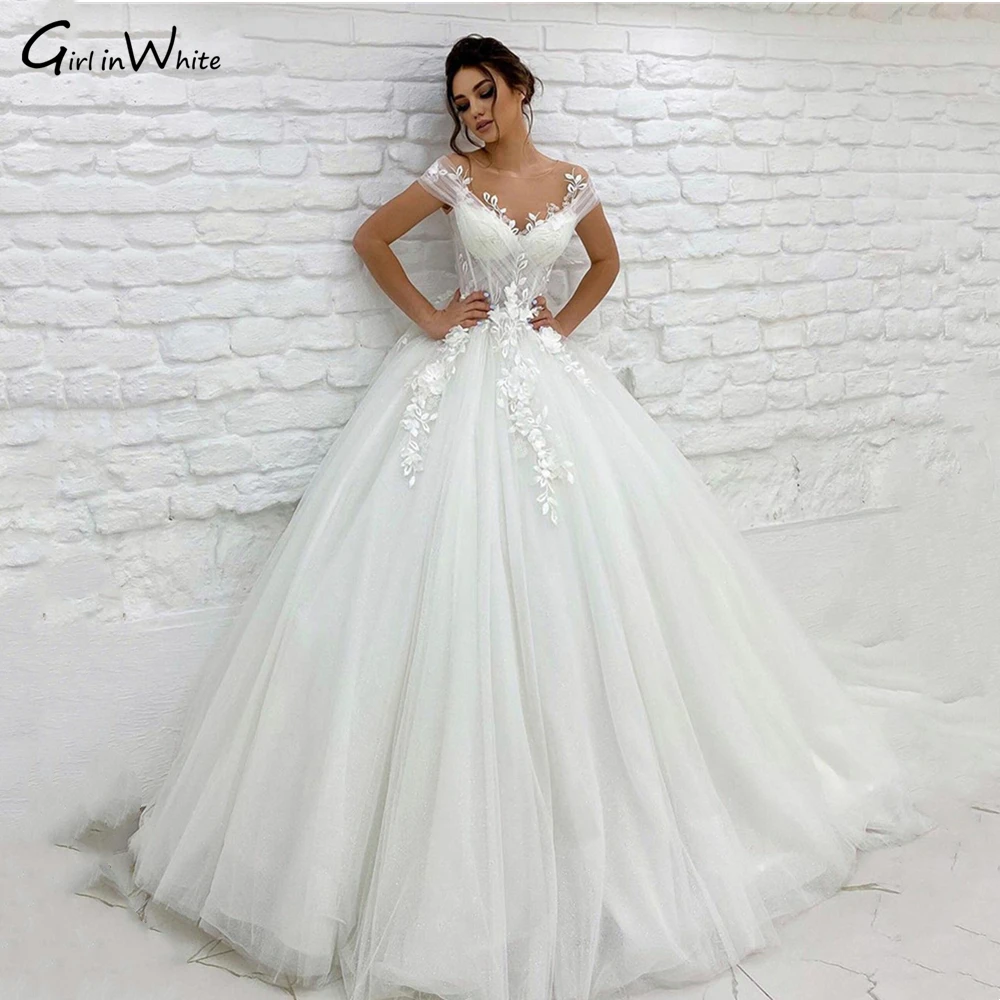 Real Photo Princess A Line Tulle Wedding Dress Cap Sleeve Backless Bride Dresses Lace Appliques Bridal Gowns Vestidos De Novia
Real Photo Princess A Line Tulle Wedding Dress Cap Sleeve Backless Bride Dresses Lace Appliques Bridal Gowns Vestidos De Novia