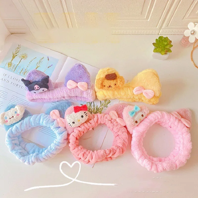 Hello Kitty Hairband Kawaii Sanrio Anime My Melody Cinnamoroll Cute Cartoon Kuromi Girly Heart Headband Toy for Girls
Hello Kitty Hairband Kawaii Sanrio Anime My Melody Cinnamoroll Cute Cartoon Kuromi Girly Heart Headband Toy for Girls