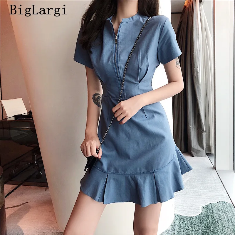 Летнее элегантное винтажное мини-платье, женские корейские платья с коротким рукавом, модное тонкое платье с оборками, женское платье 2022
Летнее элегантное винтажное мини-платье, женские корейские платья с коротким рукавом, модное тонкое платье с оборками, женское платье 2022