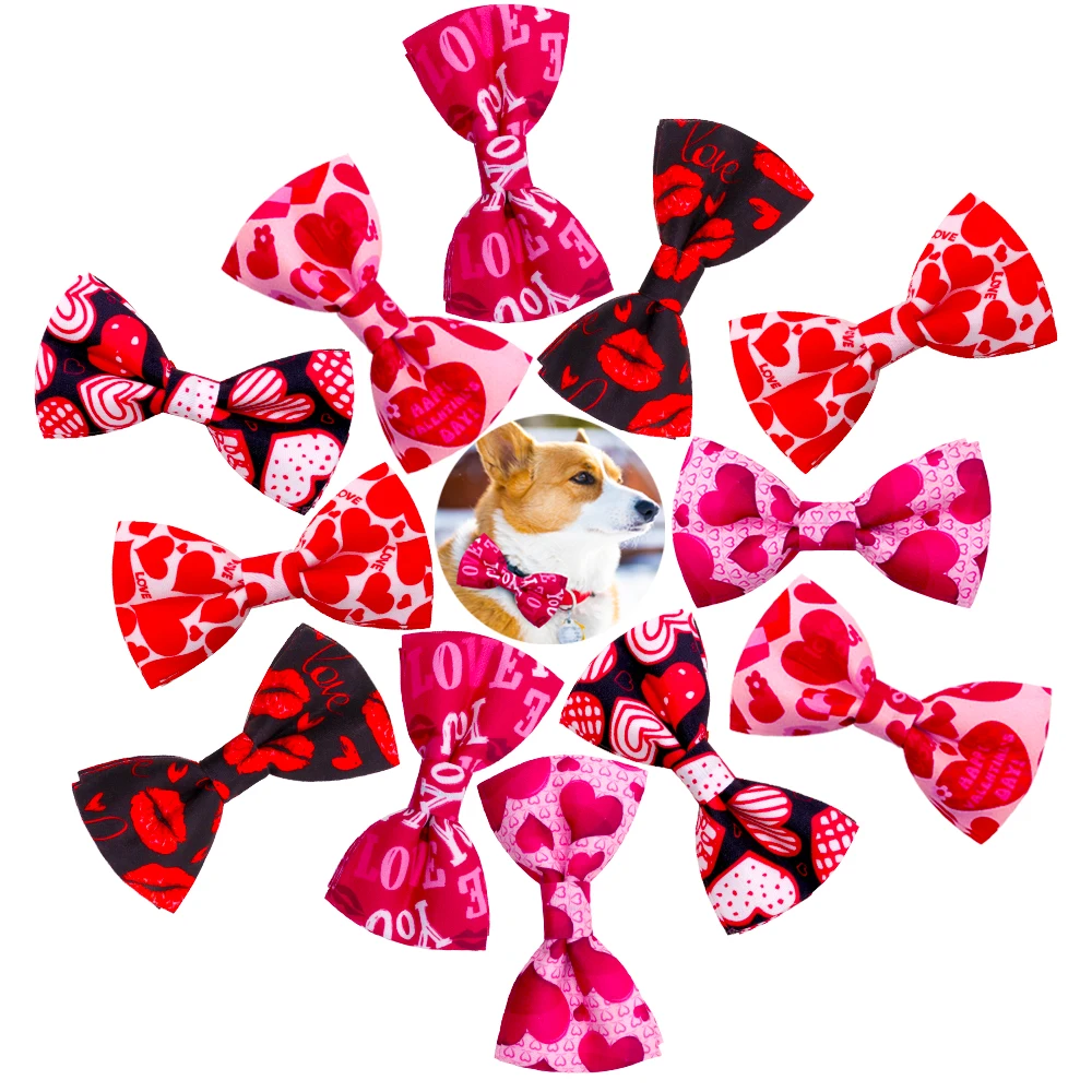 Valentine'S Day Dog Bows Dog Bowtie Pet Removable Collar Pink For Puppy Beauty Romantic Love Heart Dog Headwear Pet Accessories
Valentine'S Day Dog Bows Dog Bowtie Pet Removable Collar Pink For Puppy Beauty Romantic Love Heart Dog Headwear Pet Accessories
