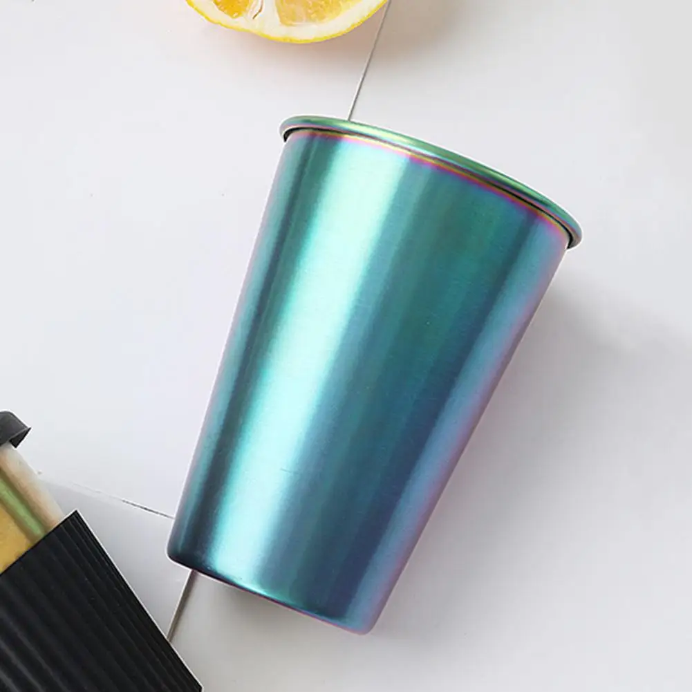 Eco-friendly Wine Cup Non-slip Easy Cleaning Household Stainless Steel Drinking Cup Reusable Tea Milk Mug Kitchen Utensils
Eco-friendly Wine Cup Non-slip Easy Cleaning Household Stainless Steel Drinking Cup Reusable Tea Milk Mug Kitchen Utensils
