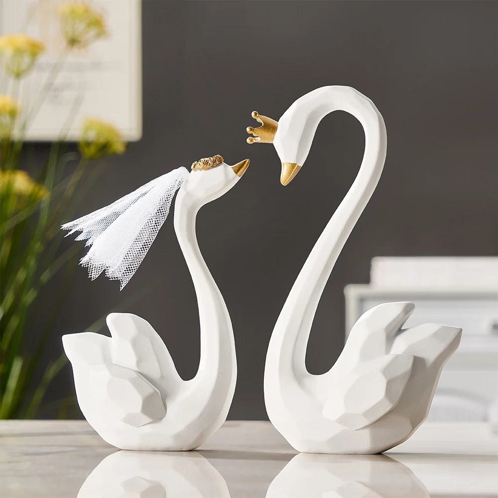 Nordic Home Decoration Swan Resin Animal Sculpture Living Room Decoration Romantic Souvenirs Wedding Gifts Christmas Decor
Nordic Home Decoration Swan Resin Animal Sculpture Living Room Decoration Romantic Souvenirs Wedding Gifts Christmas Decor